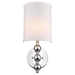 St. Clare Wall Sconce with White Linen Shade - TRE1220
