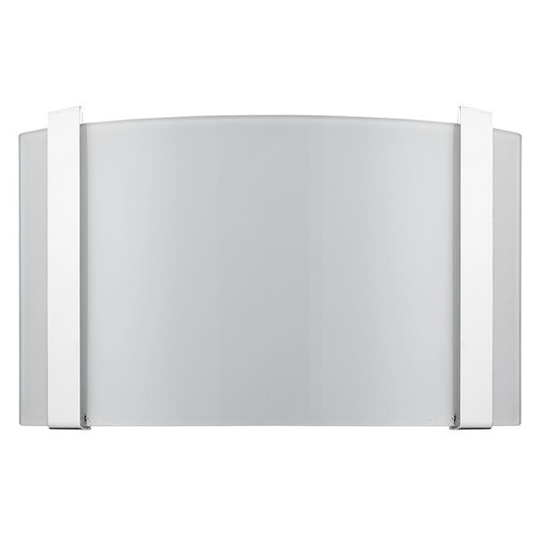 Apollo ADA Wall Sconce with Curved Frosted Glass Shade 