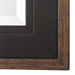 Staveley Rustic Black Mirror - UTT1238