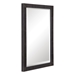 Gower Aged Black Vanity Mirror - UTT1264