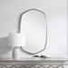 Duronia Brushed Silver Mirror - UTT1355