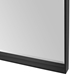 Kahn Oversized Black Rectangular Mirror - UTT1361