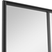 Rousseau Iron Window Mirror - UTT1377