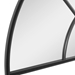 Rousseau Iron Window Arch Mirror - UTT1378