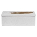 Nephele White Stone Box - UTT1565