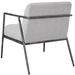 Brisbane Light Gray Accent Chair - UTT2062