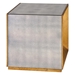 Flair Gold Cube Table - UTT2183