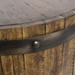Ceylon Wine Barrel Side Table - UTT2359