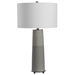 Abdel Gray Glaze Table Lamp - UTT2581