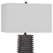 Sanderson Metallic Charcoal Table Lamp - UTT2597