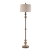 Vetralla Silver Bronze Floor Lamp - UTT3031