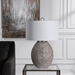 Cyprien Gray White Table Lamp - UTT3105