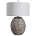 Cyprien Gray White Table Lamp - UTT3105