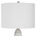 Levadia Matte White Table Lamp - UTT3199