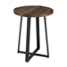 Rustic Side Table - Dark Walnut - WEF1226