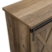 58" Modern Farmhouse Wood TV Stand - Rustic Oak - WEF1589