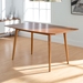 60" Mid Century Wood Dining Table - Brown - WEF1686