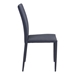 Confidence Dining Chair Black - Set of 4 - ZUO3823
