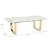 Atlas Coffee Table Stone & Gold - ZUO3949