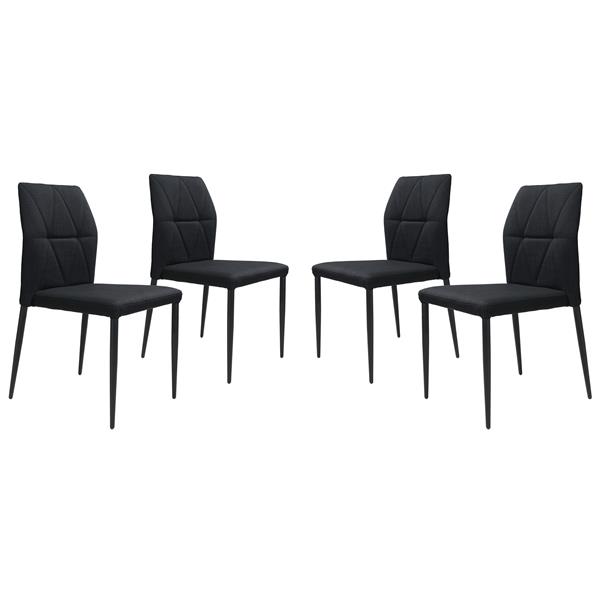 Revolution Dining Chair Black - Set of 4 