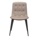 Tangiers Dining Chair Taupe - Set of 2 - ZUO4136