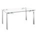 Roca Dining Table Stainless Steel - ZUO4244