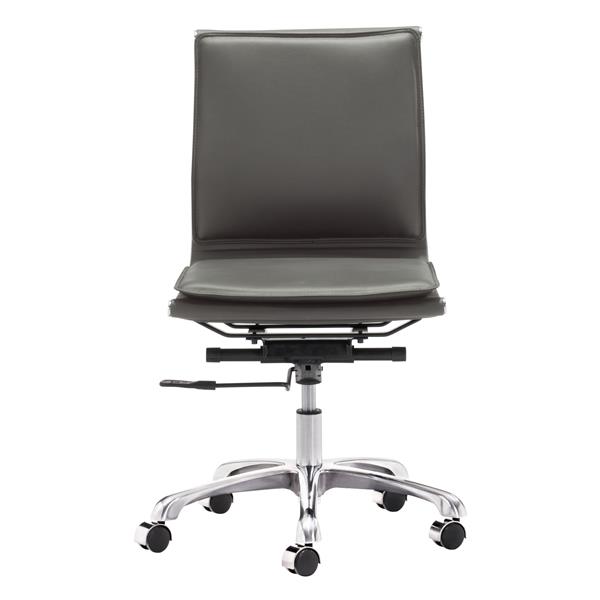Lider Plus Armless Office Chair Gray 