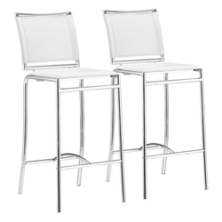 Soar Bar Chair White - Set of 2 