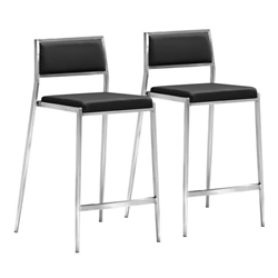Dolemite Counter Chair Black - Set of 2 