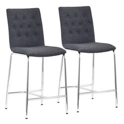 Uppsala Counter Chair Graphite - Set of 2 