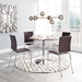 Criss Cross Dining Chair Espresso - Set of 4 - ZUO4360