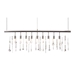 Shooting Stars Chrome Ceiling Lamp - ZUO4817