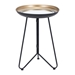 Foley Gold and Black Accent Table - ZUO4959