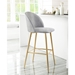 Cozy Gray Bar Chair - ZUO5002