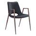 Desi Black Dining Chair - Set of Two - ZUO5022