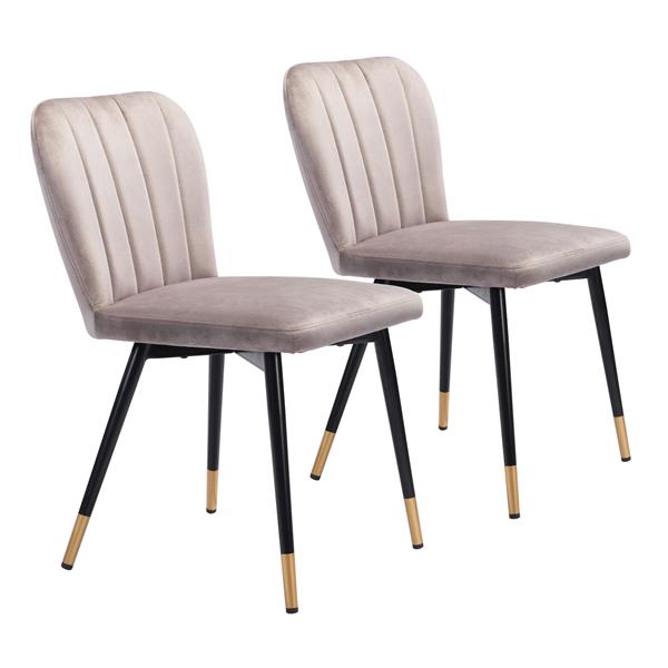 Manchester Gray Dining Chair - Set of Two 