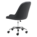 Space Black Office Chair - ZUO5115