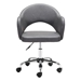 Planner Gray Office Chair - ZUO5120