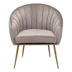 Max Gray Accent Chair