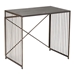 Zemo and Antique Gold Desk Gray - ZUO5289