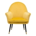 Alexandria Yellow Accent Chair