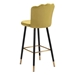 Zinclair Yellow Bar Chair - ZUO5358