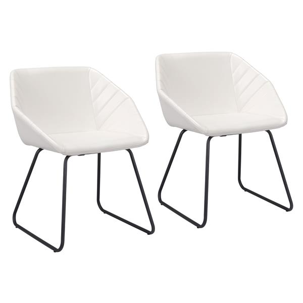 Miguel White Dining Chair 