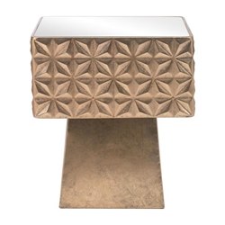 Mayan Gold Side Table 