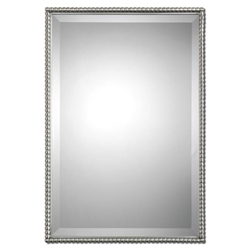 Sherise Brushed Nickel Mirror 