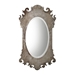 Vitravo Oxidized Silver Oval Mirror - UTT1218