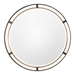 Carrizo Bronze Round Mirror - UTT1225