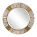 Reuben Gold Round Mirror - UTT1261
