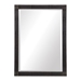 Gower Aged Black Vanity Mirror - UTT1264