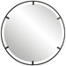 Cashel Round Iron Mirror - UTT1379